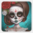 Recherche de calavera autocollants Halloween