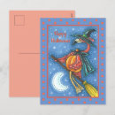 Zoek naar heks op bezem briefkaarten Bezemsteel