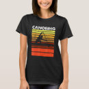 Recherche de canoë tshirts Rétro