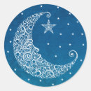 Recherche de lune bleue autocollants Céleste