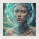 Zoek naar dame puzzels Blauw