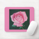 Recherche de pétale rose tapis souris Fleur