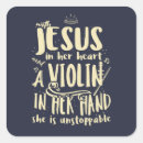 Recherche de joueur violon autocollants Cordes