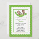 Recherche de monkey baby shower invitations Singe