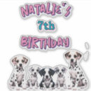 Recherche de chien pastel autocollants Anniversaire
