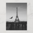 Recherche de tour eiffel noir et blanc cartes postales Repère