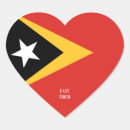 Recherche de oriental autocollants Drapeau du timor oriental
