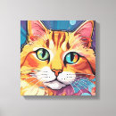 Recherche de chats colorés toiles Peinture