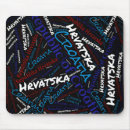Recherche de la croatie tapis souris Drapeau