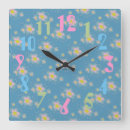 Recherche de fleurs roses horloges Pour enfants