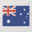 Recherche de drapeau australie cartes postales Pays