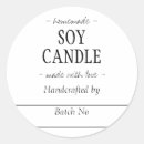 Recherche de candle labels Bougie de soja