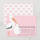 Zoek naar book baby shower invitations Roze