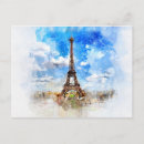 Recherche de peintures de tour eiffel cartes postales Français