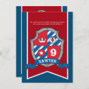 Recherche de de chevalier invitations Boy