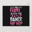 Recherche de danse cartes postales Hip hop