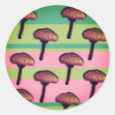 Recherche de champignons autocollants Vert