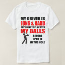 Recherche de golf drôle tshirts Bâillon