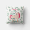 Recherche de licorne rose coussins Décoration de nurserie