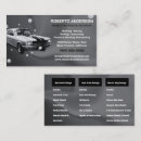 Recherche de pression cartes visite Détails auto