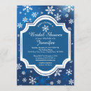 Recherche de winter bridal shower invitations Moderne