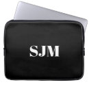 Zoek naar initialen laptop sleeves Naam