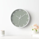 Recherche de sage horloges Vert sauge
