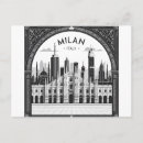 Recherche de milan italie cartes postales Ville italienne