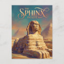Recherche de grand sphinx gizeh cartes postales Désert
