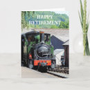 Recherche de train locomotive vœux cartes Vintage