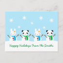 Recherche de lapin neige cartes postales Bonhomme de neige