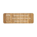Recherche de mason jar labels Bride