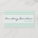 Recherche de chevron vert cartes visite Coiffeur