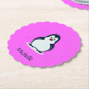 Recherche de pingouin mignon dessous de verres Animal