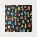 Zoek naar vintage monster kunst Illustratie