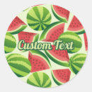 Recherche de motif de pastèque autocollants Été