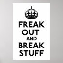 Recherche de gardez le calme et continuez posters Parodie