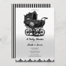 Recherche de goth baby shower invitations Poussette