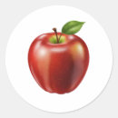 Zoek naar rode appel stickers Organisch