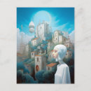 Recherche de ville futuriste cartes postales Science fiction