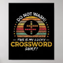 Zoek naar kruiswoordraadsel posters Speler