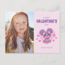 Recherche de cookie monster cartes postales Sesame street valentine