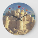 Recherche de château horloges Château de sable