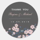 Recherche de fleurs de cerisier de sakura autocollants Rose et gris