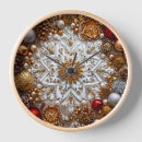 Recherche de flocon de neige horloges Vacances