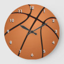 Recherche de basketball horloges Orange