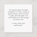 Zoek naar zaden visitekaartjes Eenvoudig