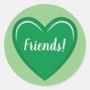 Zoek naar de giften van vriend stickers Groen