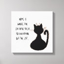 Recherche de silhouette chat toiles Mignon