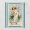 Recherche de ange de pâques cartes postales Bleu